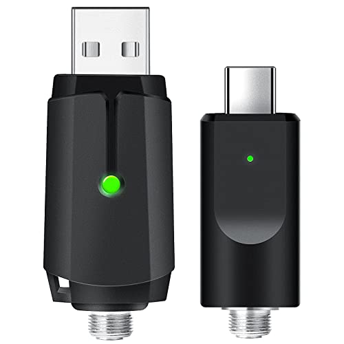 USB Thread Cable, Ounic Smart USB Thread Charger Cable, USB Pen Charge Cable, USB Charger Thread Portable USB with Intelligent Overcharge Protection LED Indicator - 2 PCS