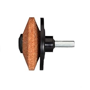 MULTI-SHARP 1301 Multifunctioneel schuuropzetstuk voor boormachines, voor het slijpen van grasmaaiermessen, spaden, hakken, randsnijders, tuinscharen, bijlen en ander tuingereedschap