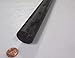 Black Neoprene Rubber Round Rod 75A 1.25