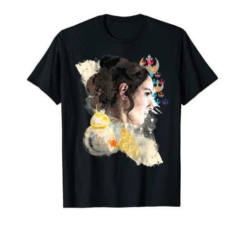 Star Wars The Rise of Skywalker Rey Collage T-Shirt