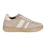 Diba True Womens Jon Qwill Lace Up Sneakers Shoes Casual - Beige - Size 8 M