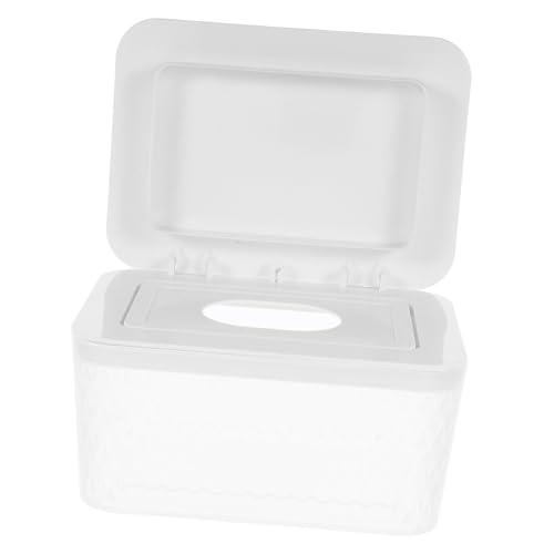 CONGARTENO Baby Wipes Organizer Plastic Tissue Box Lid for Instant Access Freshness