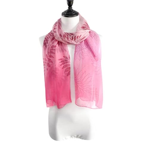 Image of Acotavie Scarfs for Women Lightweight Fashion Scarves Print Floral Pattern Scarf Shawl Wraps