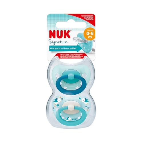 Nuk chupete classic silicona talla 1 0-6 m 2 uds