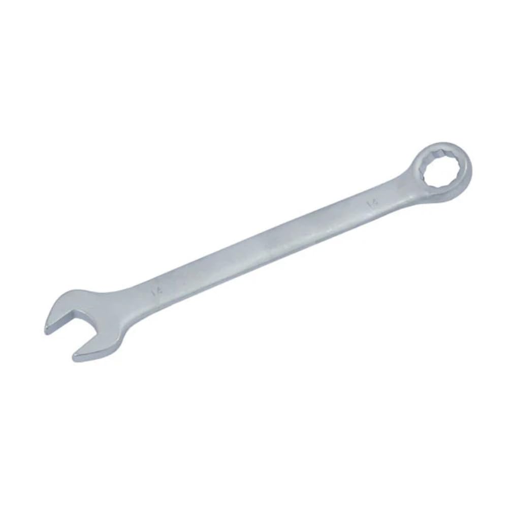 Neilsen CT0178 14mm Combination Spanner Satin Finish Metric Hand Spanner Single Combination Wrench 14mm