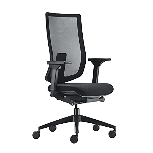 Sedus Silla giratoria, Black, Ajustable Cover