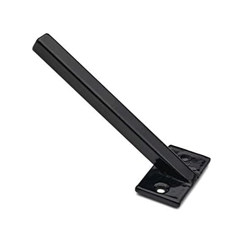 FLVFF Fingerboard Rail Pole Jam Square Metal fingerskate ramps Parks (PJ1) (Black) Cover