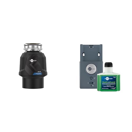 Image of InSinkErator Power .75HP, 3 /4 HP Garbage Disposal Power Series EZ Connect Continuous Feed Food Waste Disposer + InSinkErator BOOST Injection System with Septic Guard Solution System Maintenance BST-SG