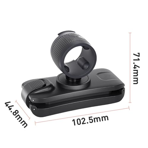 Support de sac à dos pour caméra d'action rotatif 360 et perche 33mm - 6