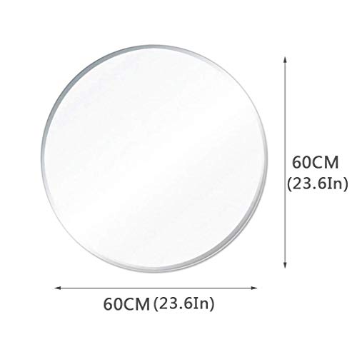 Image of Backlit Round LED Mirror ? 3 Color Lights, Anti-Fog, Dimmable, Memory Function for Bathroom Vanity (70X70 CM)