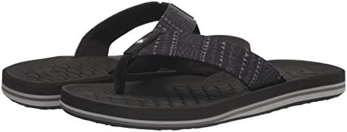 Quiksilver Men's Lanai 3 Point Sandal Flip-Flop, Black 4, 11 | Image 6