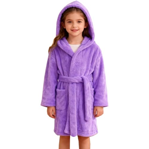 RUOGU Kinder-Bademantel mit Kapuze,...