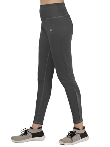 Image of Mehrang Gym wear Mesh Legging Workout Pants with Side Pockets /Stretchable Tights /Highwaist Sports Fitness Yoga Track Pants for Women & Girls