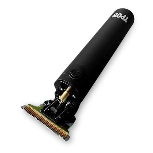 Image of Ghost X Beard Trimmer (Black) - Professional Precision Beard and Mustache Trimmer, high Power Rechargeable and Cordless