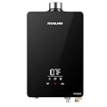 GASLAND Compact Natural Gas Tankless Water Heater Indoor, Max 4 GPM, Up to 98,500 BTU On Demand Instant Hot Water Heater, Ultra Quiet, More Stable Temp for Apartment,Tiny House, CG360NG