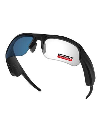 Image of PRO+ Polycarbonate Non-Polarized Replacement Lenses & Nose Pads for BOSE Tempo BMD0011 Sunglasses - Blue Photochromic