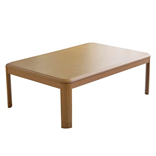 こたつ テーブル 長方形 家具調 木製 こたつ台 ナチュラル 75×105×41cm 家具調こたつ コタツ 炬燵 本体 継ぎ脚 kotatsu 【返品不可】 #9831188（Amazon）