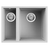 ELLECI LMQ15079BSO | Lavello sottopiano METALTEK QUADRA 150 BSO | Colore : Alluminio