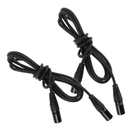Câble XLR microphone Yardwe lot de 2 câbles audio équilibrés pour studio et sonorisation
