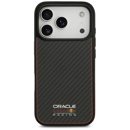 Coque iPhone 17 Pro Red Bull Kevlar anti-rayures et compatible chargeur MagSafe