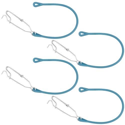 Tampons pour pêche à la traîne amortisseur élastique traîne bar brochet 4pcs