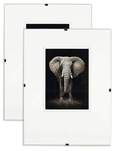 postergaleria Marco de fotos sin marco, plexi, incoloro, 2 unidades, 30 x 40 cm Cover