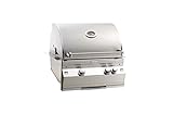 Fire Magic Aurora A430i 24-inch Built-in Propane Gas Grill With Analog Thermometer And Rotisserie -...