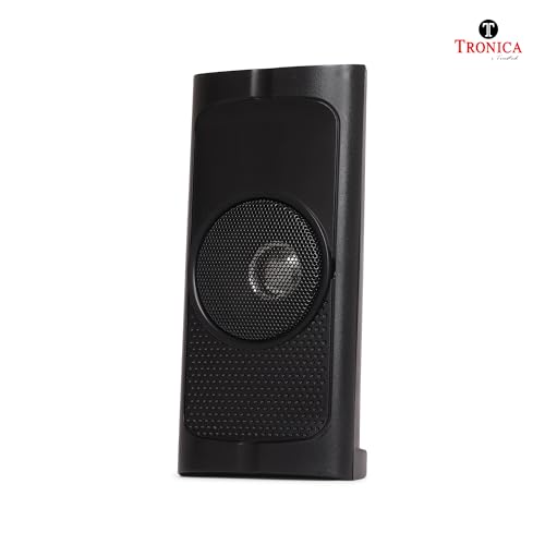Image of TRONICA Tango Prime 35W 2.1 Bluetooth Home Theater System with 4 inch Woofer, Wooden Subwoofer, Remote Control, USB, Micro SD, FM, AUX, TV & Laptop Compatible, Powerful Bass Multimedia Speakers