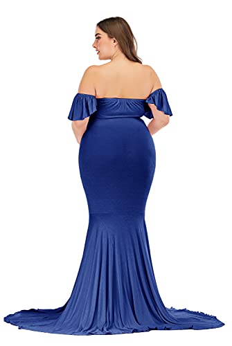 Robe de maternité pour fête prénatale chic et douce - 4