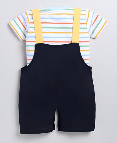 Image of Toonyport Baby Boy Cute Mamma's Munckin Dungaree (Pink)