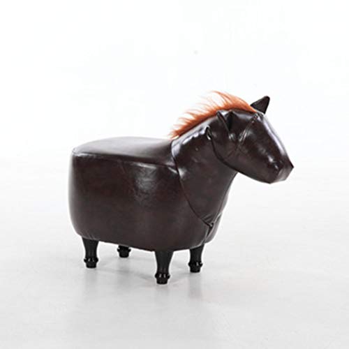 TOYSOFA Horse Kid Chair, Cute Cartoon Sofa Chair seat Stuffed Cotton Animal Sitting