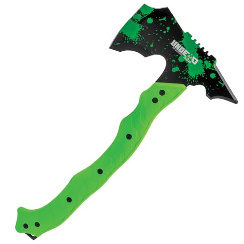 Undead Apocalypse Chaos Axe, Lime Handle, 14.5