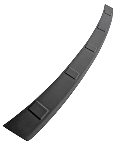 RECAMBO Protector de parachoques de plástico ABS – compatible con VW Tiguan II / AD1 BW2 / año de fabricación 2016 – 2024 – resistente y ajuste perfecto – protección óptima para el parachoques