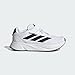adidas Duramo SL Elastic Lace Sneaker, White/Core Black/Grey, 4 US Unisex Big Kid