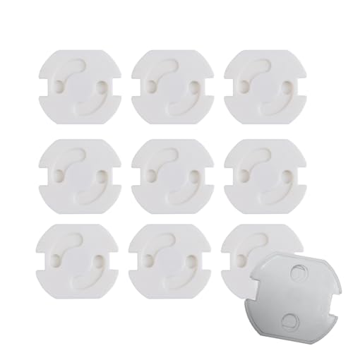 Powice 10 Stück Steckdosen Kindersicherung,Kindersicherung Steckdose mit...