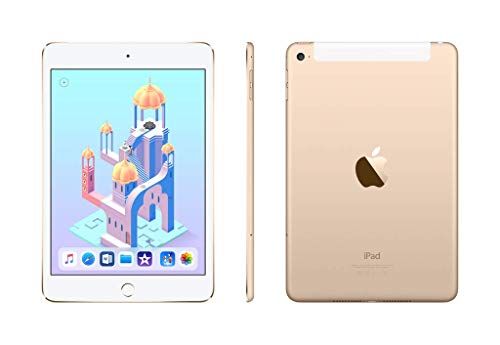 Apple Ipad Mini 4 Wi Fi Cellular 128gb Gold | Desertcart INDIA