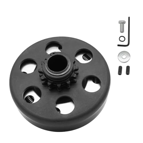Centrifugal Clutch 3/4 Bore 12 Tooth for #35 Chain Fit for 3/4 Bore Pedator 212cc Honda GC GX and Most 2-6.5HP Small Engines performance Parts MiniBike Go Kart Included Bolt and Washer Kit.