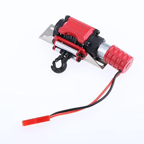 Winch automático con cable de acero y control remoto para auto 1/10 miniatura 5