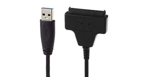 Sanoxy Cable Adaptador USB 3.0 a SATA 7 y 15 pines 25cm
