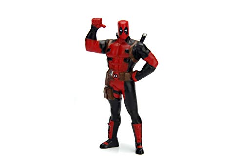 Marvel Deadpool & Taco Truck Die-Cast Car, 1:24 Scale Vehicle, 2.75Collectible Figurine #TOP5