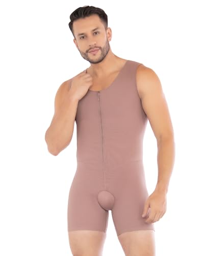 FAJAS DISENOS D'PRADA DELIE Faja Colombiana for Men 016 Mens Shapewear High Compression for Men with Frontal Zipper2