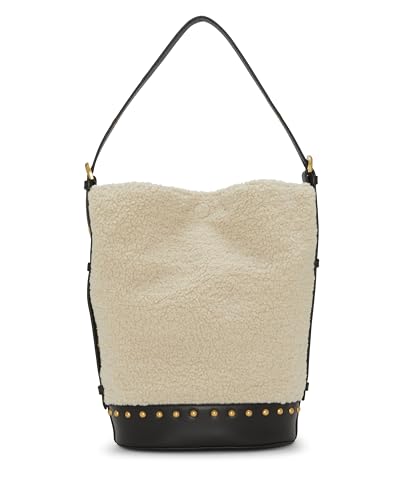 Vince Camuto JOCEA-CB Noir/Sable sac bandoulière en cuir pour femme