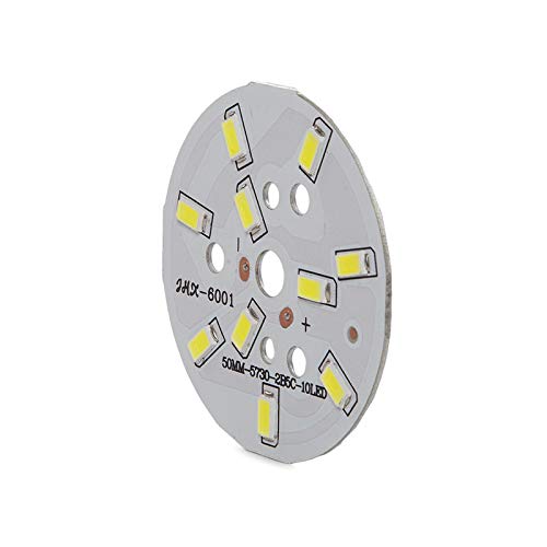 Greenice | Module 5W 360Lm 3000ºK 10 LEDs Ø50Mm 50.000H [CH-PCBA5W-WW] Cover