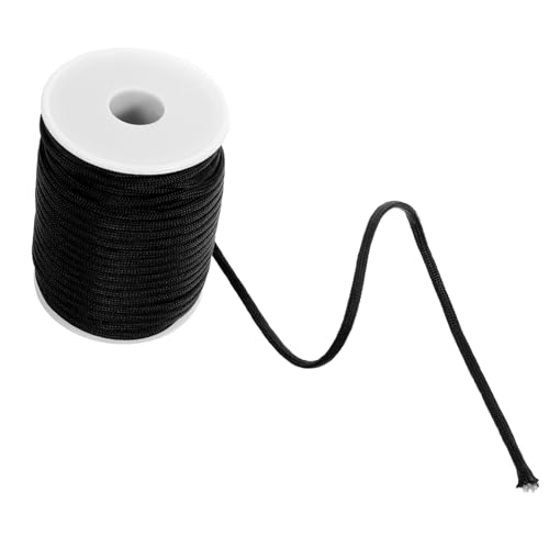 HOMSFOU 1 Rollo Accesorios para escaleras extensibles partes de la escalera de extensión tiradores de cajones de playa tn negras Resistente y duradera parte de la escalera polipropileno