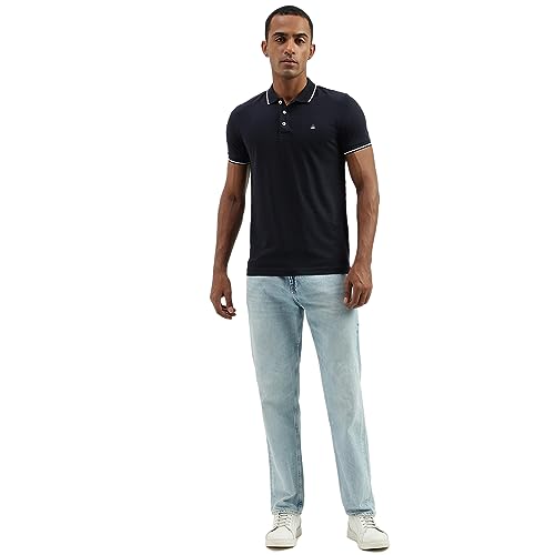 Image of United Colors of Benetton Men's Solid Regular Fit Polo Shirt