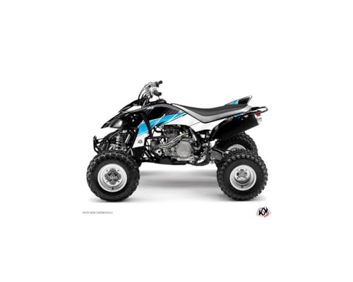 Kit déco quad Yamaha 450 YFZ noir Stripe (2012-2013) pour habiller votre carrosserie d'origine.