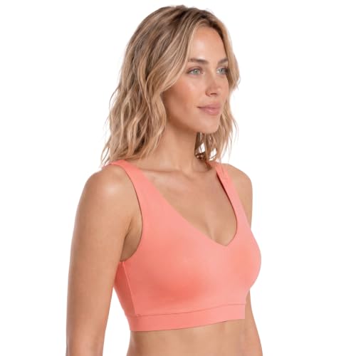Image of Floatley Cozy Bra Comfort Wirefree Full Coverage Seamless Bra with Embedded Pad for Women