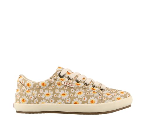 Image of Taos Star Women's Sneaker - Iconic Style with Canvas Design for Everyday Adventures - Custom Fit Lacing and Premium Removable Footbed with Arch Support for All Day Comfort