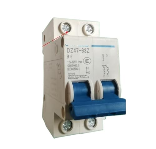 Disjoncteur DC 125A interrupteur pour véhicule électrique 12V 24V 48V DZ47