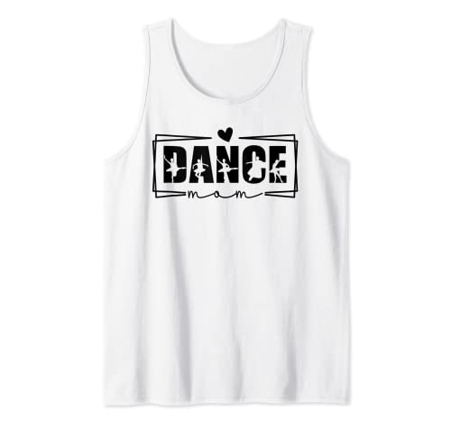 Dance Mom Cheer Dance Mama Retro Bailarina Camiseta sin Mangas